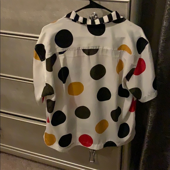 90’s style button down shirt with collar - Picture 2 of 4